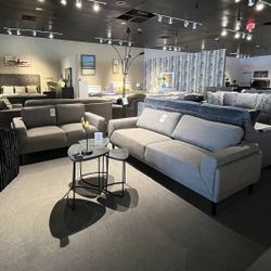 Grey Sofa And Loveseat 