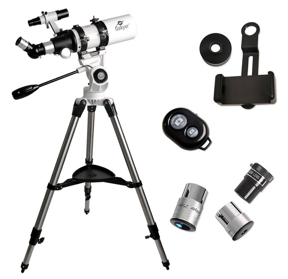 🔥 Brand New Gskyer Telescope AZ80400 – Complete Set with Tripod & Accessories!