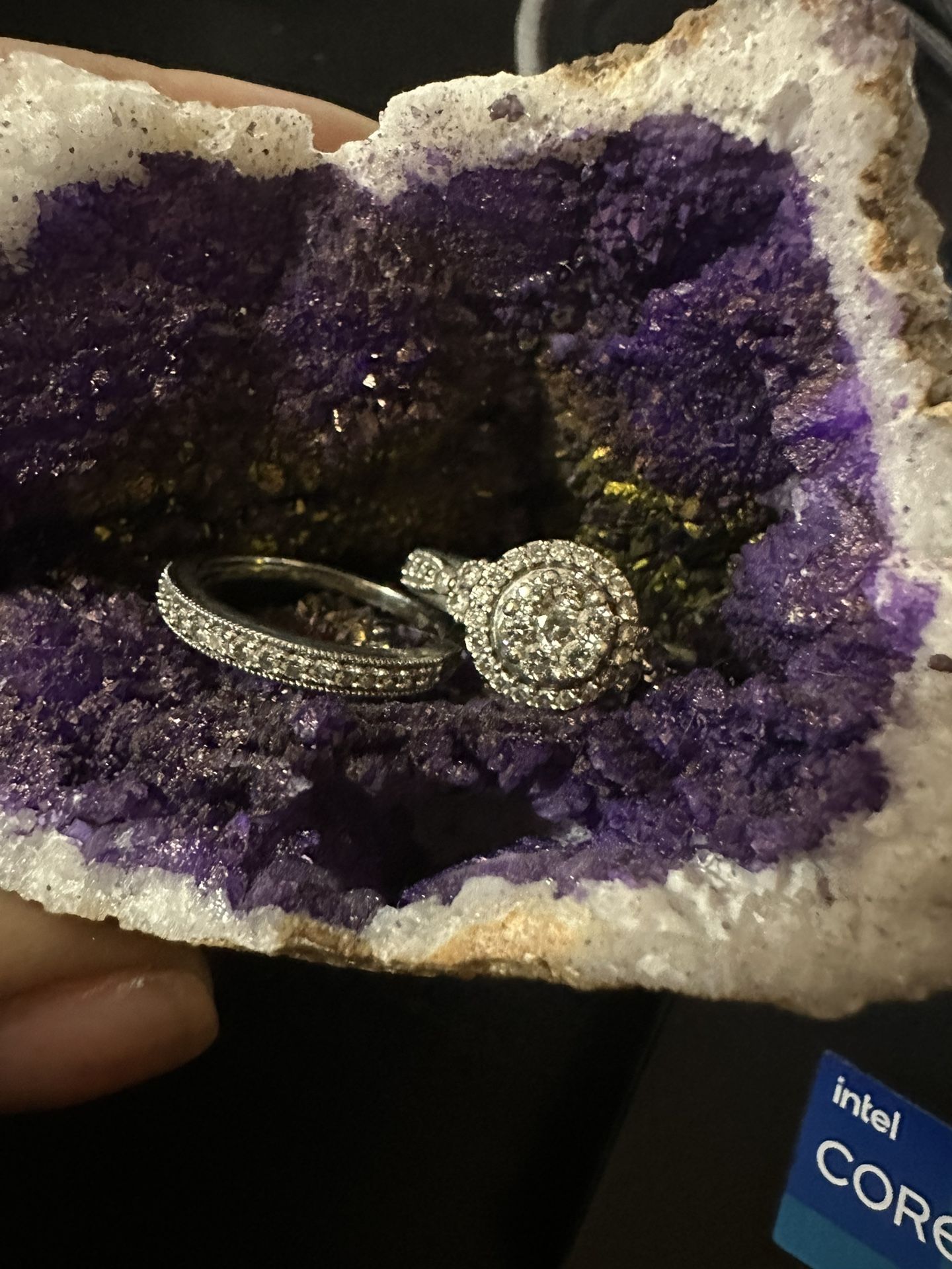Bridal set Wedding Rings 