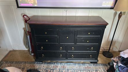 Large Dresser (black and brown)