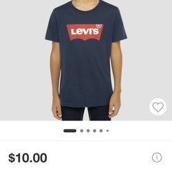 Boys Levis shirt sizes M and L available
