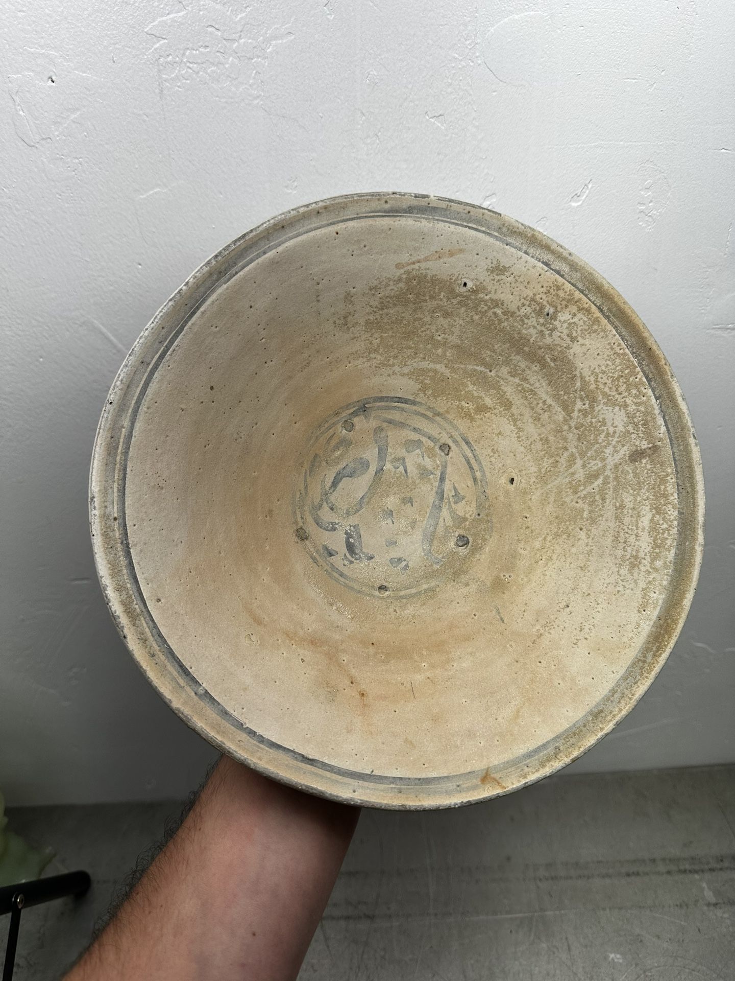 Antique Chinese Shipwreck Turiang Porcelain Bowl C 1370 AD COA Ming Sukhtai Fish