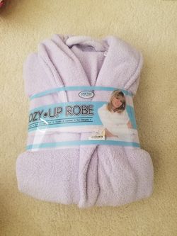 Purple Plush Robe