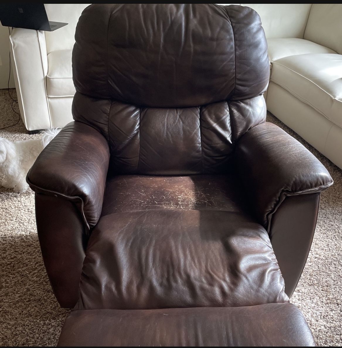 La-z-boy Recliner Genuine Leather Chair