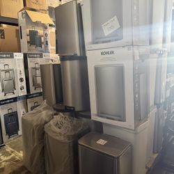 13 gallon Kohler trash can