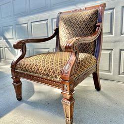 Vintage Upholstered Accent Chair by Najarian Furniture