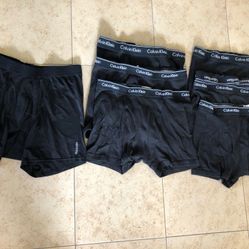 mens calvin klein, Joe Boxer, Hanes  7 Boxers, 7 Socks, 1 Tank pre own Underwear:  Lot of 15 items/ sets 91342