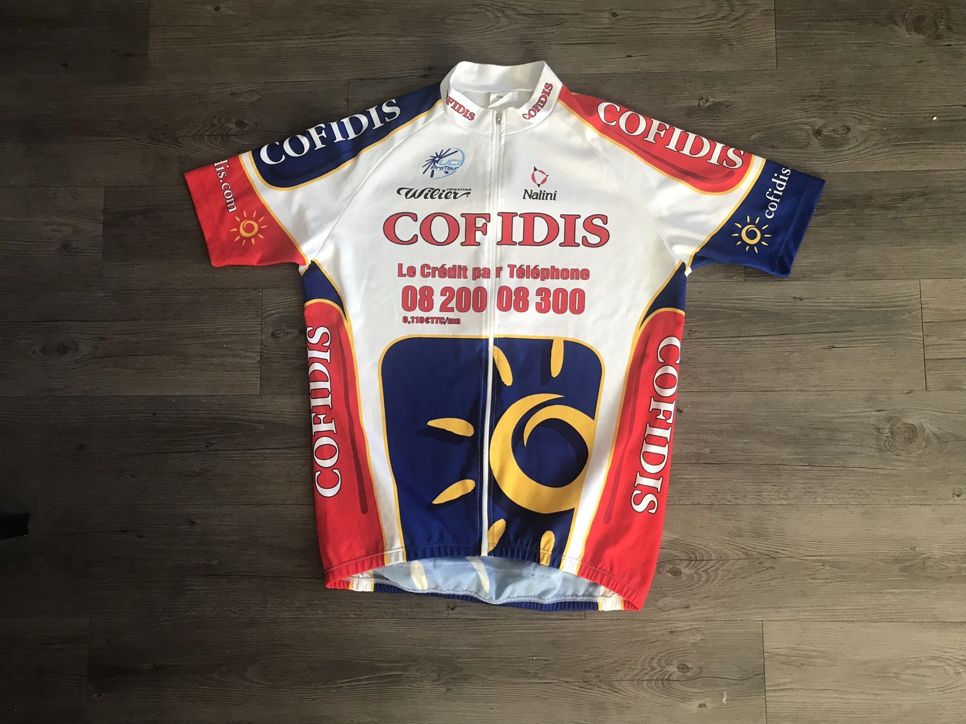 Nalini Cofidis Cycling Jersey - 2X