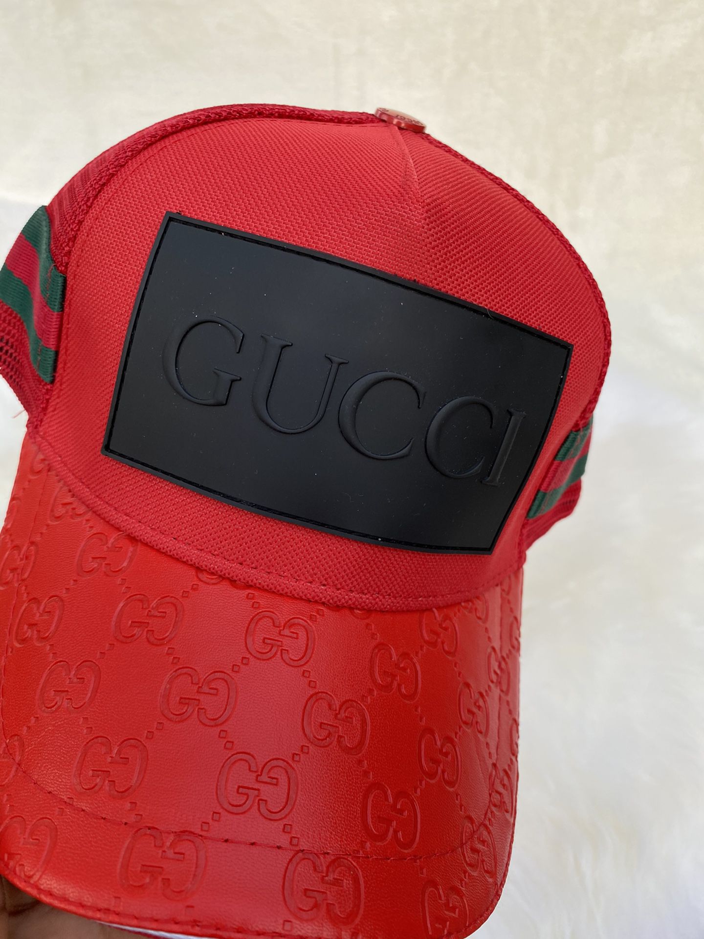 Red Gucci hat