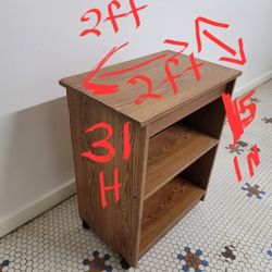 Microwave Cart  Sturdy Good Condition 