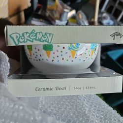 Pokemon Ceramic Desert Bowl