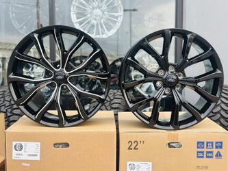 22" FORD RIMS TIRES WE OFFER 120 DAYS OPTION  