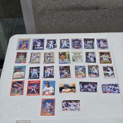Dodgers Baseball Cards Bundle Lot 