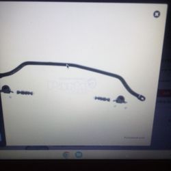 2009 Chevy Impala Front Sway Bar With Links