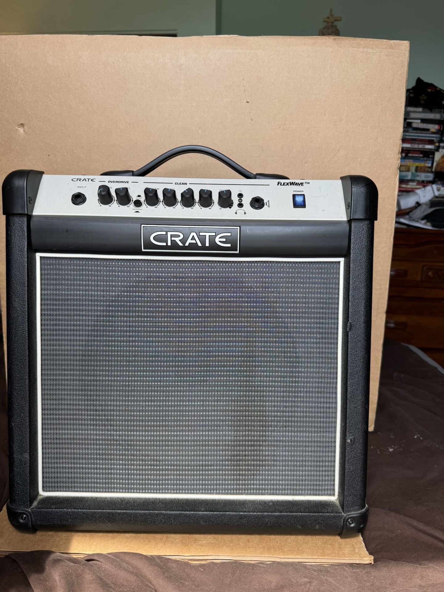 CRATE instrument amplifier (ie; guitar, harmonica)