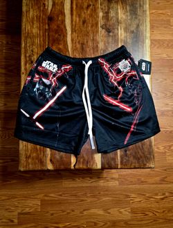 Darc Sport x Star Wars Kylo & Vader Mesh Shorts. Size Med #417 of 1000