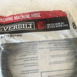 Washing Machine Hoses, 1 6 Foot The Other 8 Foot