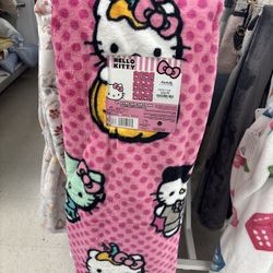 New Hello Kitty Halloween Blanket
