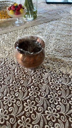 Pure copper bowl