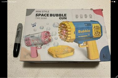 Space bubble gun