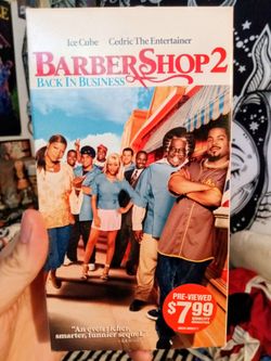 Barbershop 2 VHS