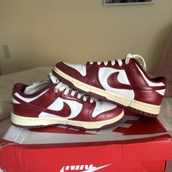 Red Nike Low Dunks