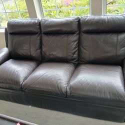 2 Twin Leather Couches