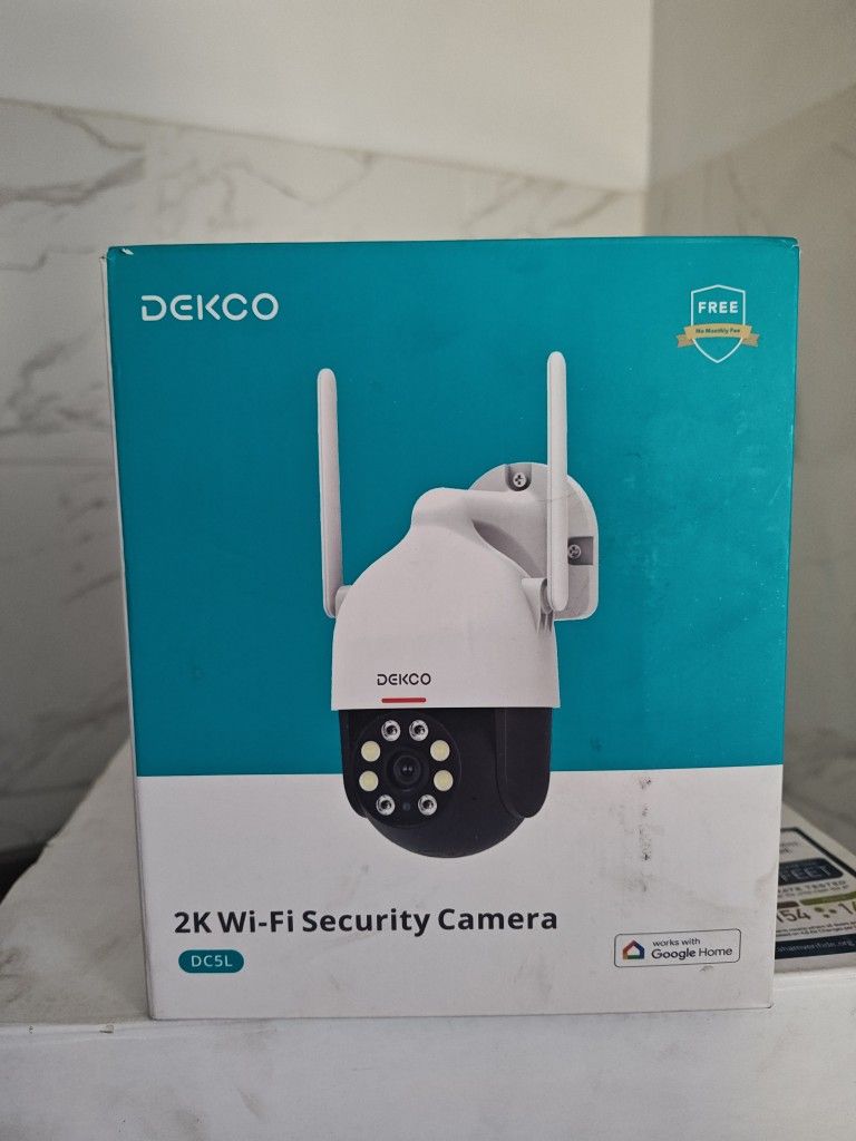 Dekco 2k Wi-Fi Security Camera 