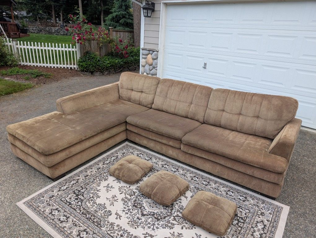 L-shaped Sectional Delivery Available 🚚