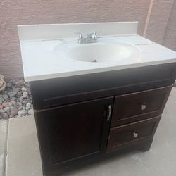 36” inch bathroom vanity
