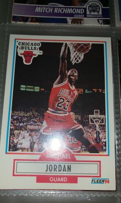 Jordan 90 fleer card
