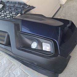 2019 - 2021 HONDA PASSPORT FRONT BUMPER COVER W/FOG LIGHT  GENUINE USED OEM.  Y1
