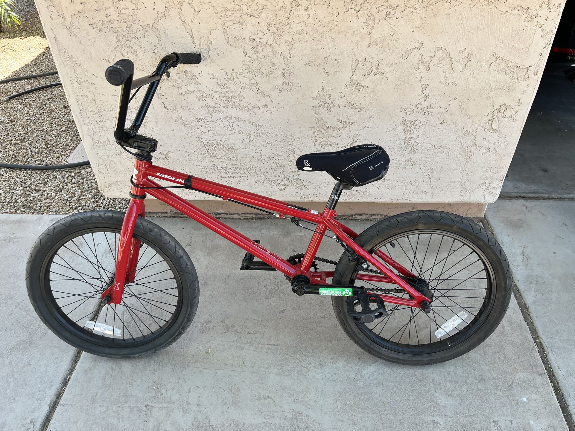 Redline Romp BMX Red Bike 20 w/ Serfas RX Seat - Retails over $450