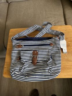 Time and Tru Anita Hibo Crossbody Denim Purse Brand New Tags Still on Purse