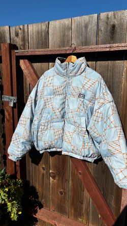 Obey reversible puffer jacket