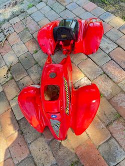 Scrambler 50 plastics and seat