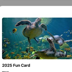 SEA WORLD 2025 FUN CARD