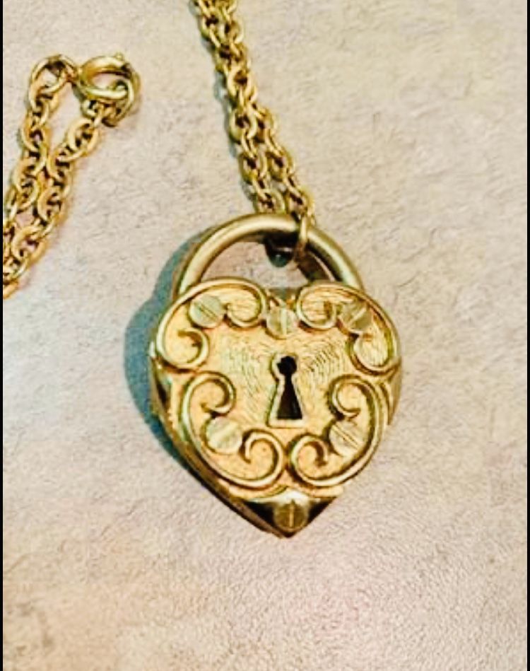 Vintage Sarah Coventry Heart Locket with Solid Perfume inside :)