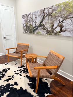 Teak Chairs Set