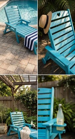 lounge chair outdoorspecifically High-Density Polyethylene, or HDPE).