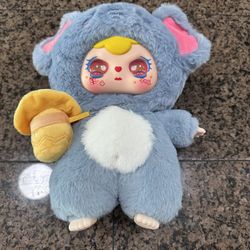 Cute Elephant Plush for Easter- Baby Three 400% doll toy - new open bag