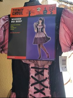 Women's Halloween Costume-WICKED BO BEEP-New