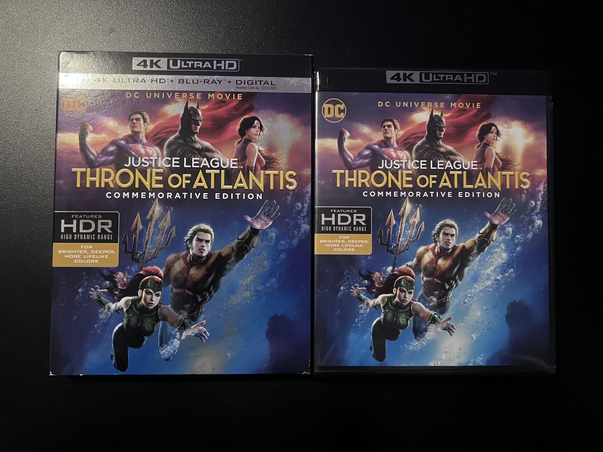 Justice League Throne Of Atlantis 4K UHD
