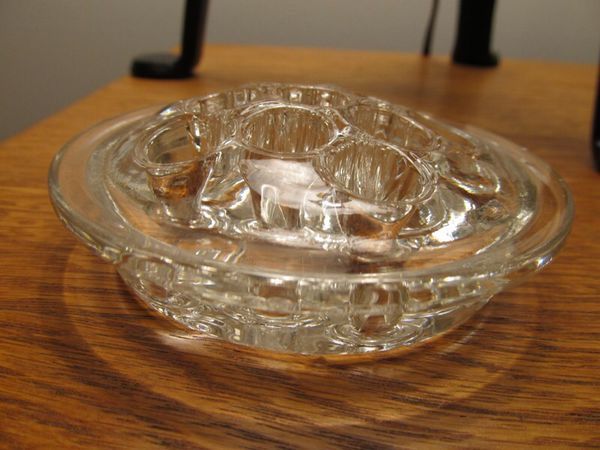 11 Hole Antique Flower Frog