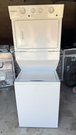 Stackable Whirlpool Washer And Electric Dryer