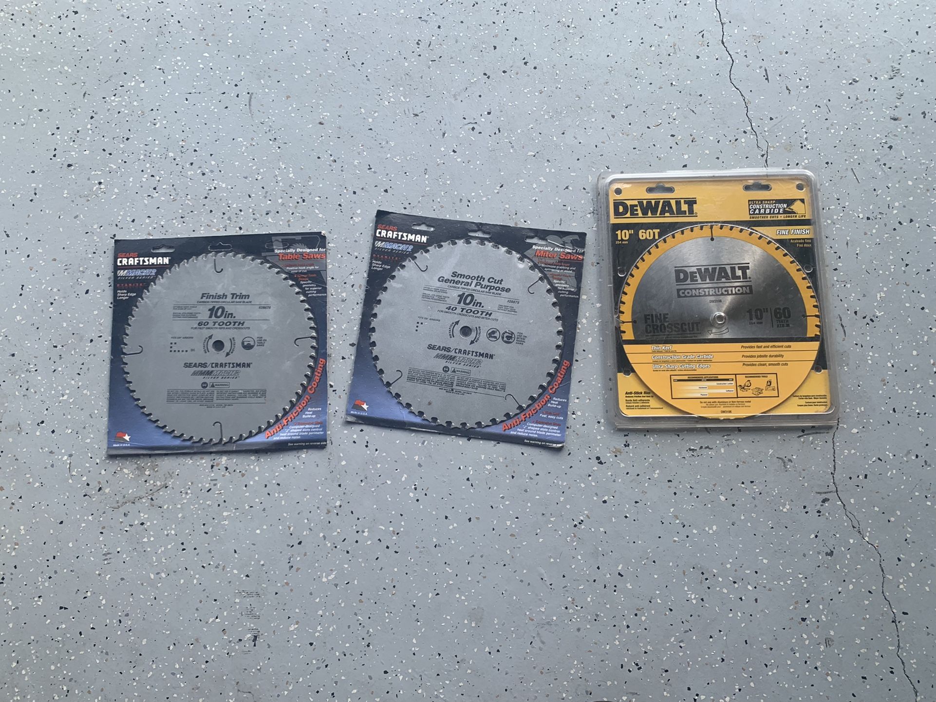 Circular Saw Blades 10”