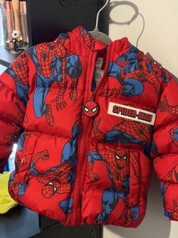 2T Spider-Man Puffer Jacket