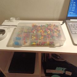 Unorganized Container Of Beads