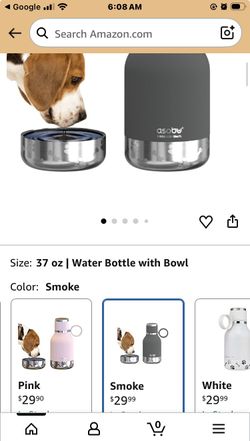 Dog Bowl Bottle