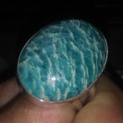 Big Blue Stone.925